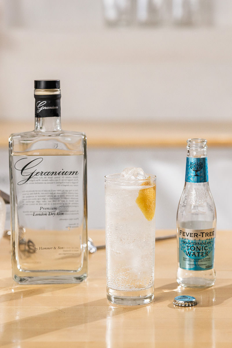 <p>Den perfekte Gin &amp; Tonic med Geranium Gin</p>