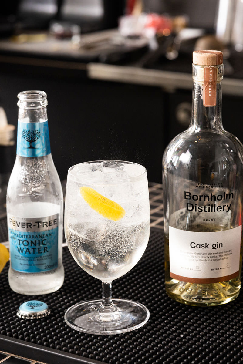 <p>Fadlagret Gin &amp; Tonic a la K-Bar</p>